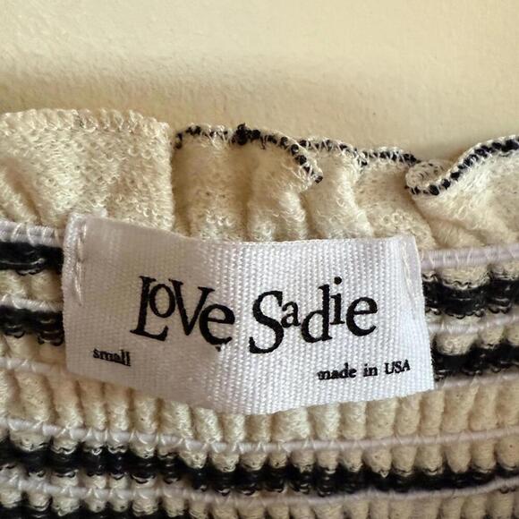 Black and White Pleated Sleeveless romper Small - Picture 3 of 4